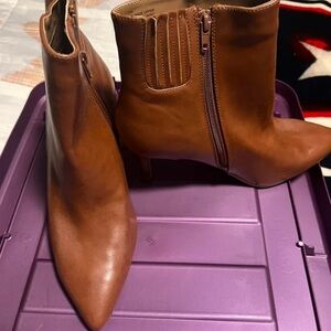 Chic Brown Ankle Booties